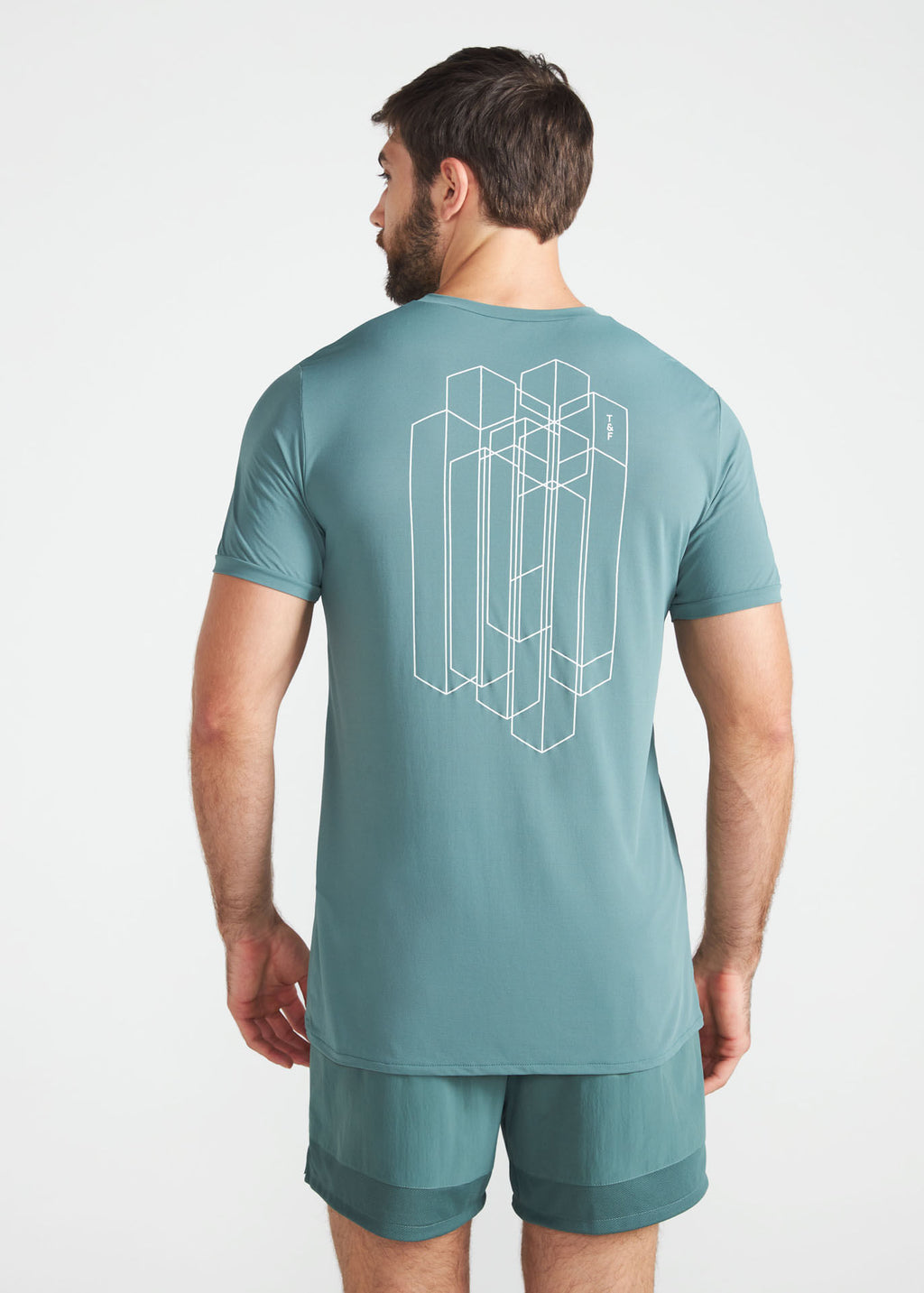 Kurzarm-T-Shirt für Herren Thermodry Vertical