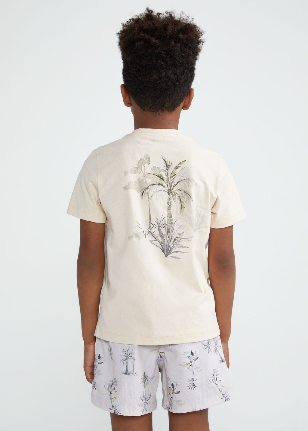 T-Shirt Infantil Homem Manga Curta  Selva