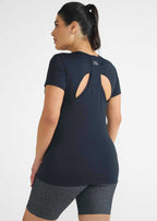 T-shirt Mulher Manga Curta Thermodry Gota