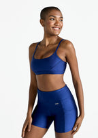 Basic-Glitzer-Top für Damen