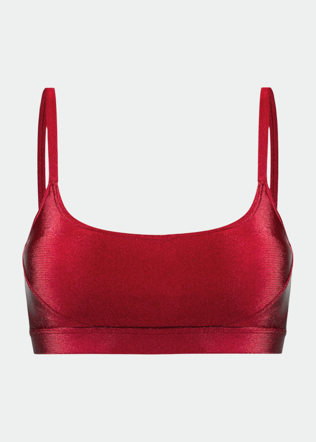Basic-Glitzer-Top für Damen