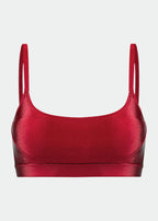 Basic-Glitzer-Top für Damen