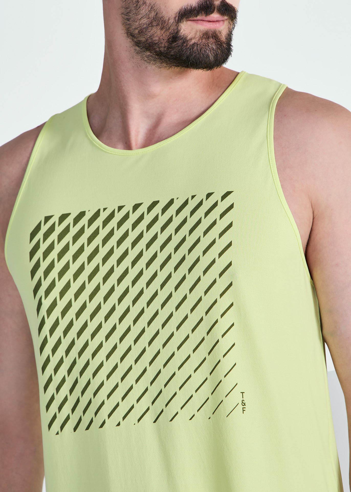 Camiseta sin mangas para hombre Thermodry Rasgos