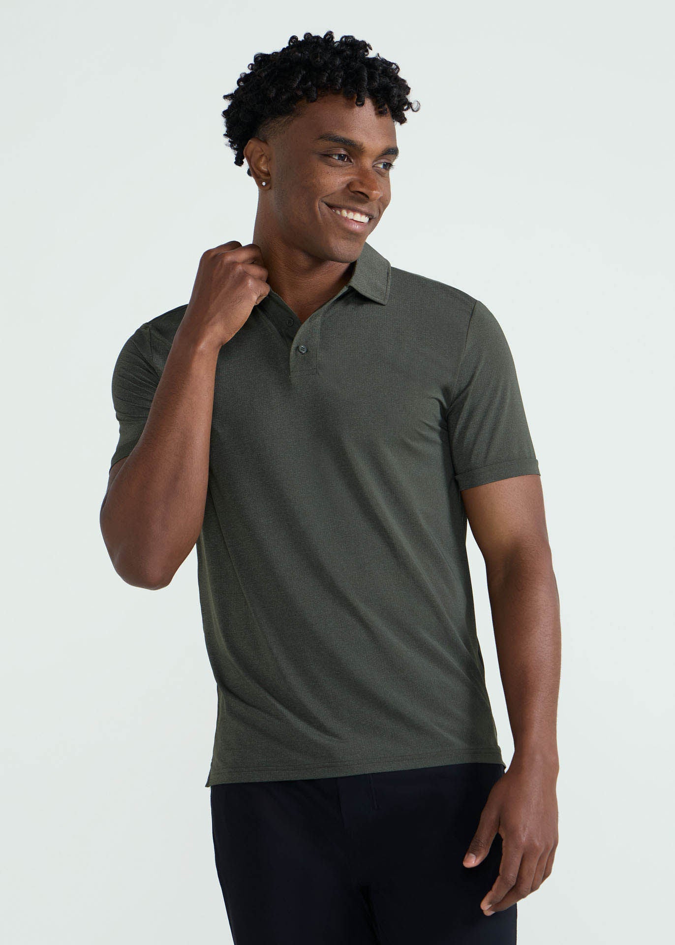 Polo Homem Slim Mesh