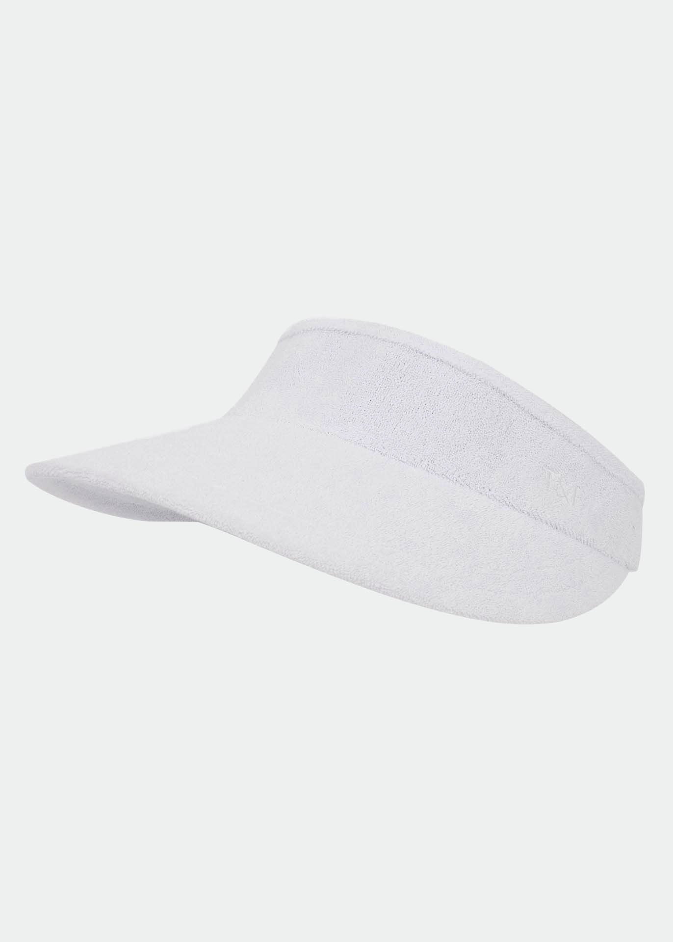 Wide terry visor