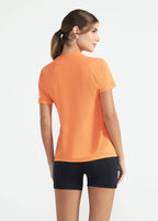T-shirt en maille anti-UV à manches courtes pour femmes