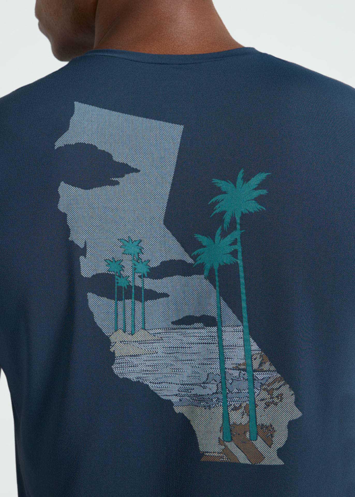 Thermodry California Kurzarm-T-Shirt für Herren
