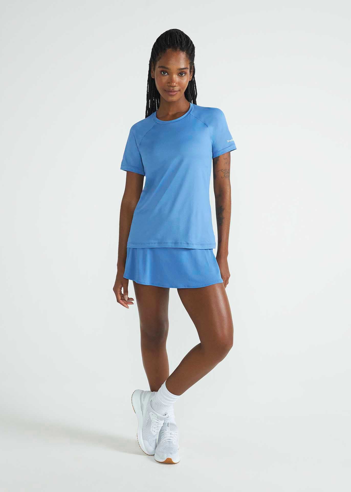T-shirt en maille anti-UV à manches courtes pour femmes