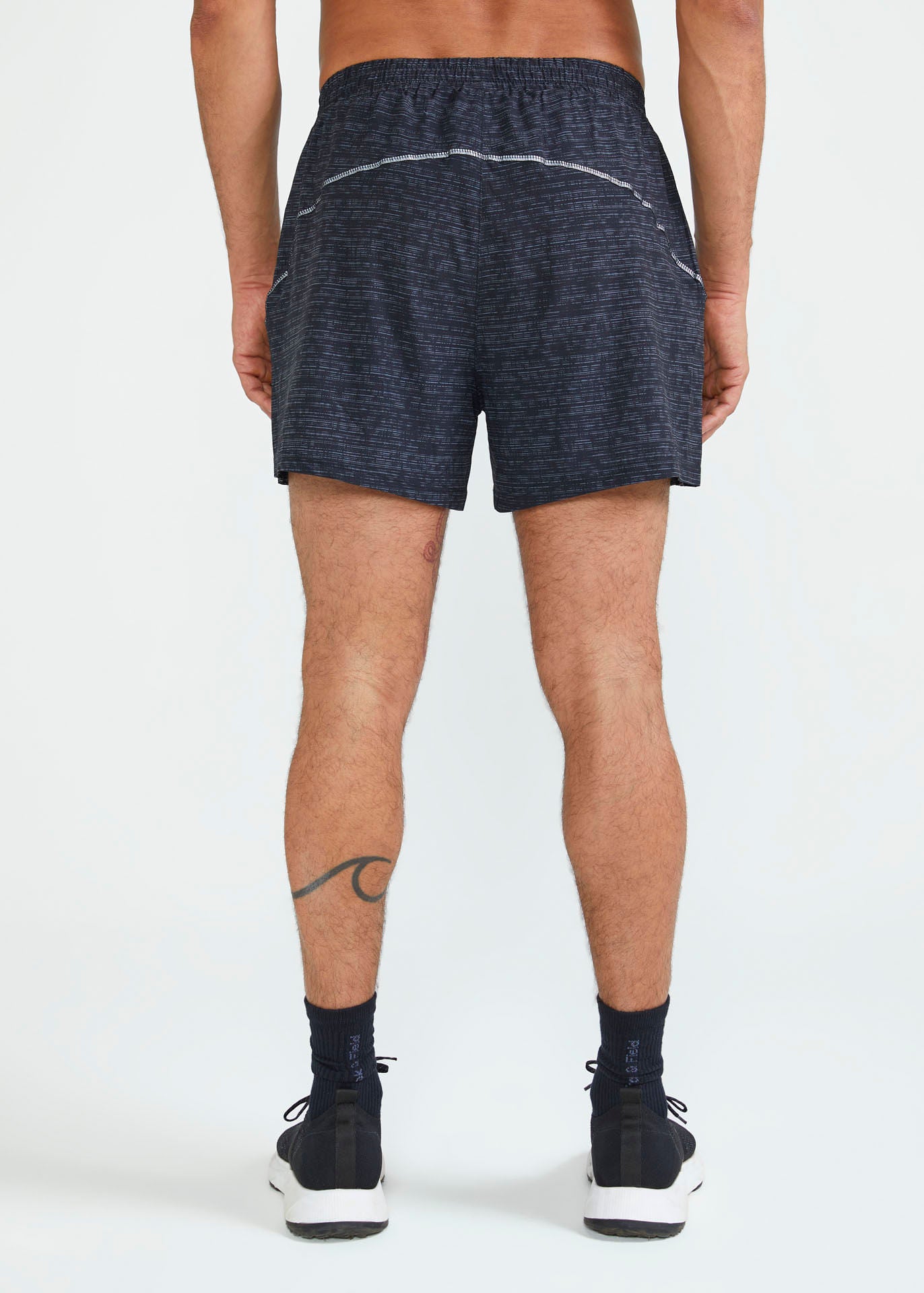 Calção Homem Curto Laser Estampado Traços