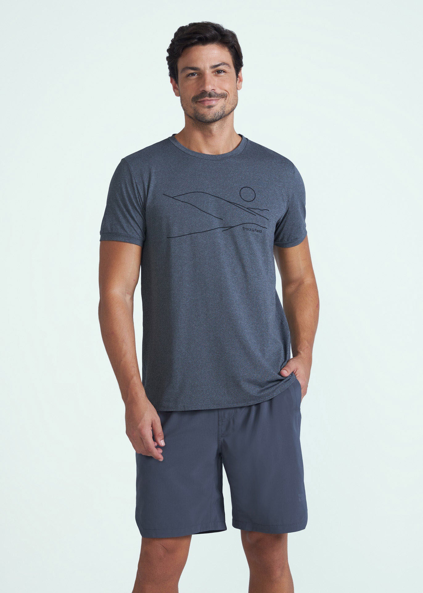 T-shirt Homem Manga Curta Thermodry Vista