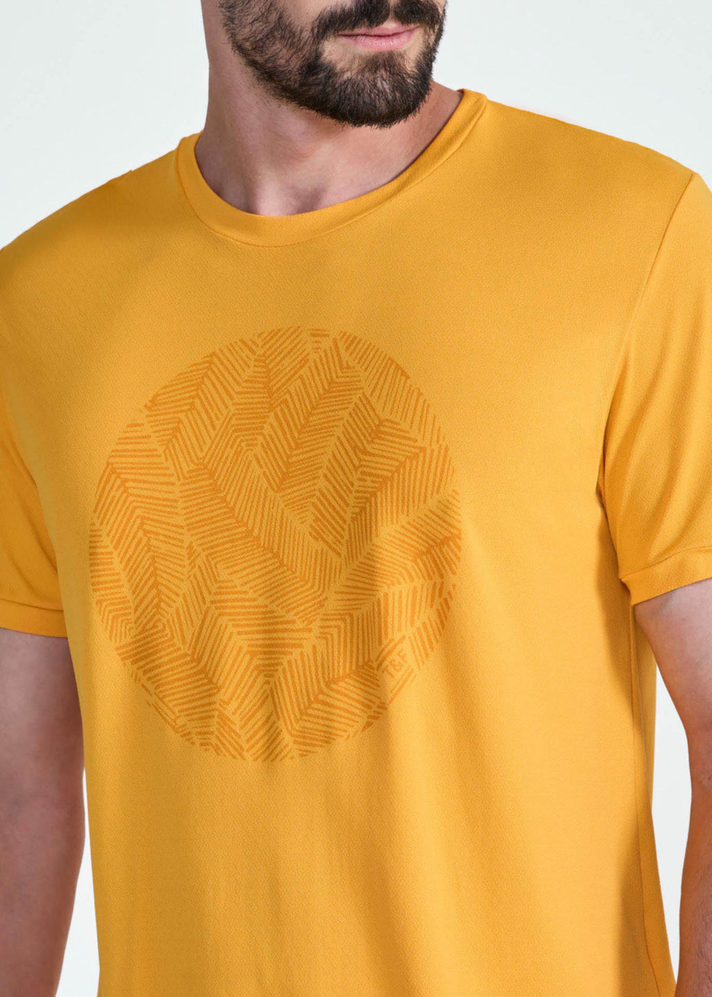 Camiseta de manga corta para hombre Thermodry flora