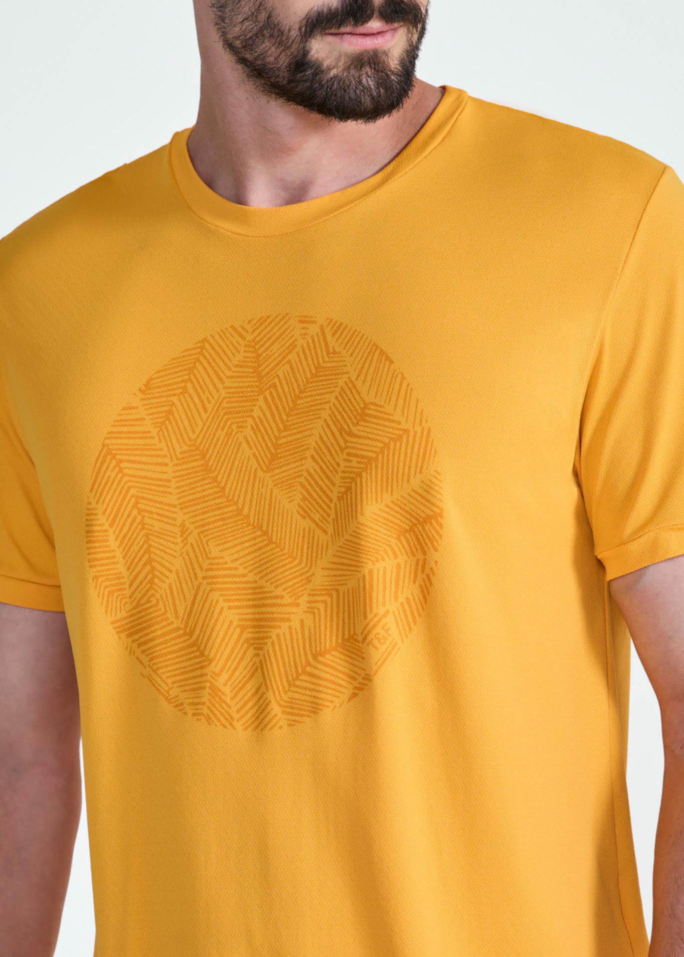 Camiseta de manga corta para hombre Thermodry flora