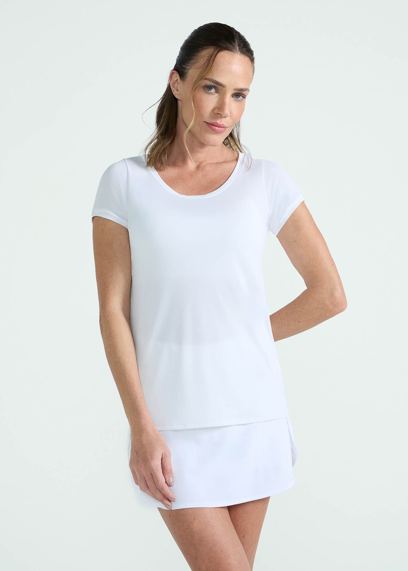 Thermodry U Kurzarm-Damen-T-Shirt