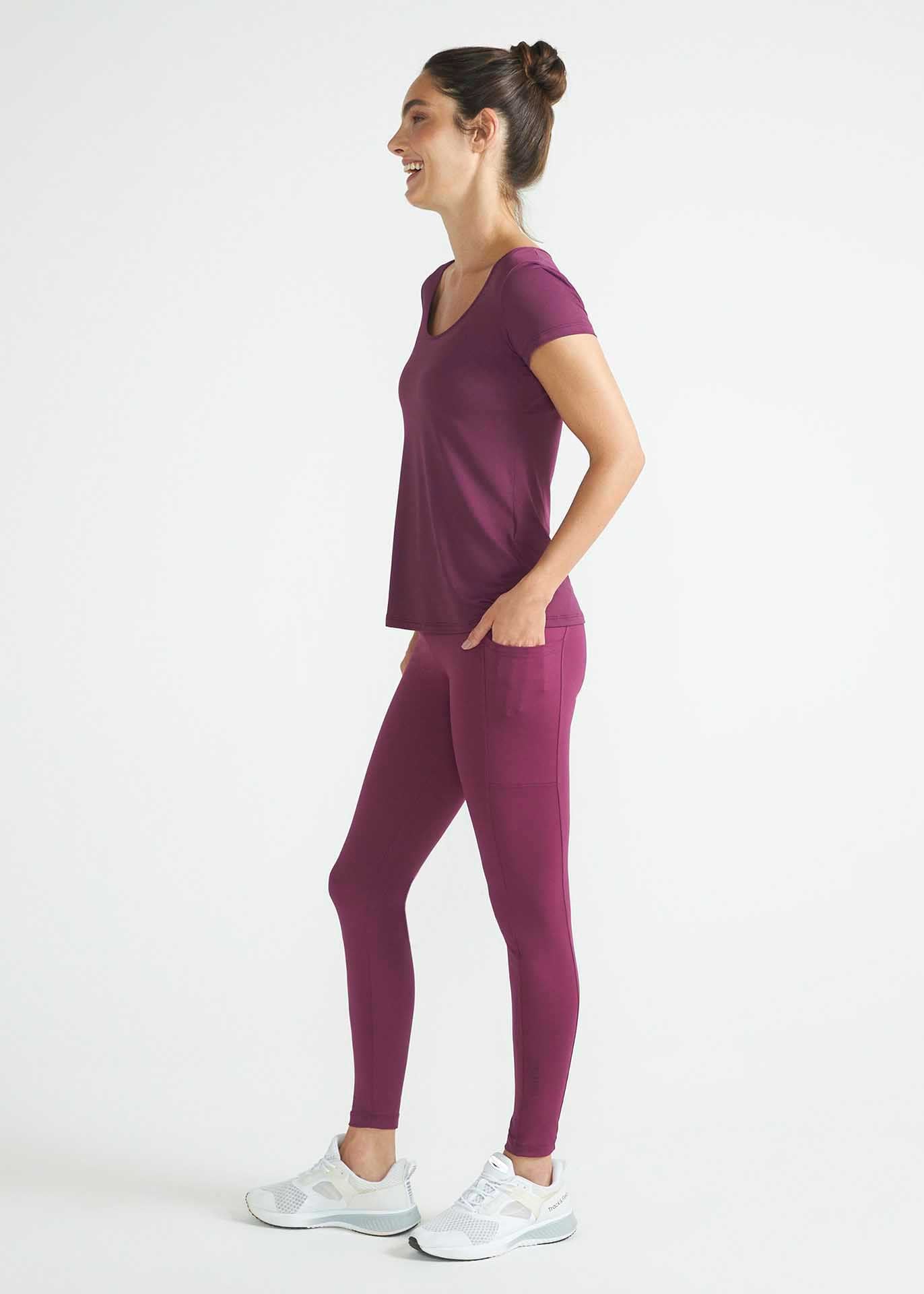 Pantalon legging avec poches pour femme