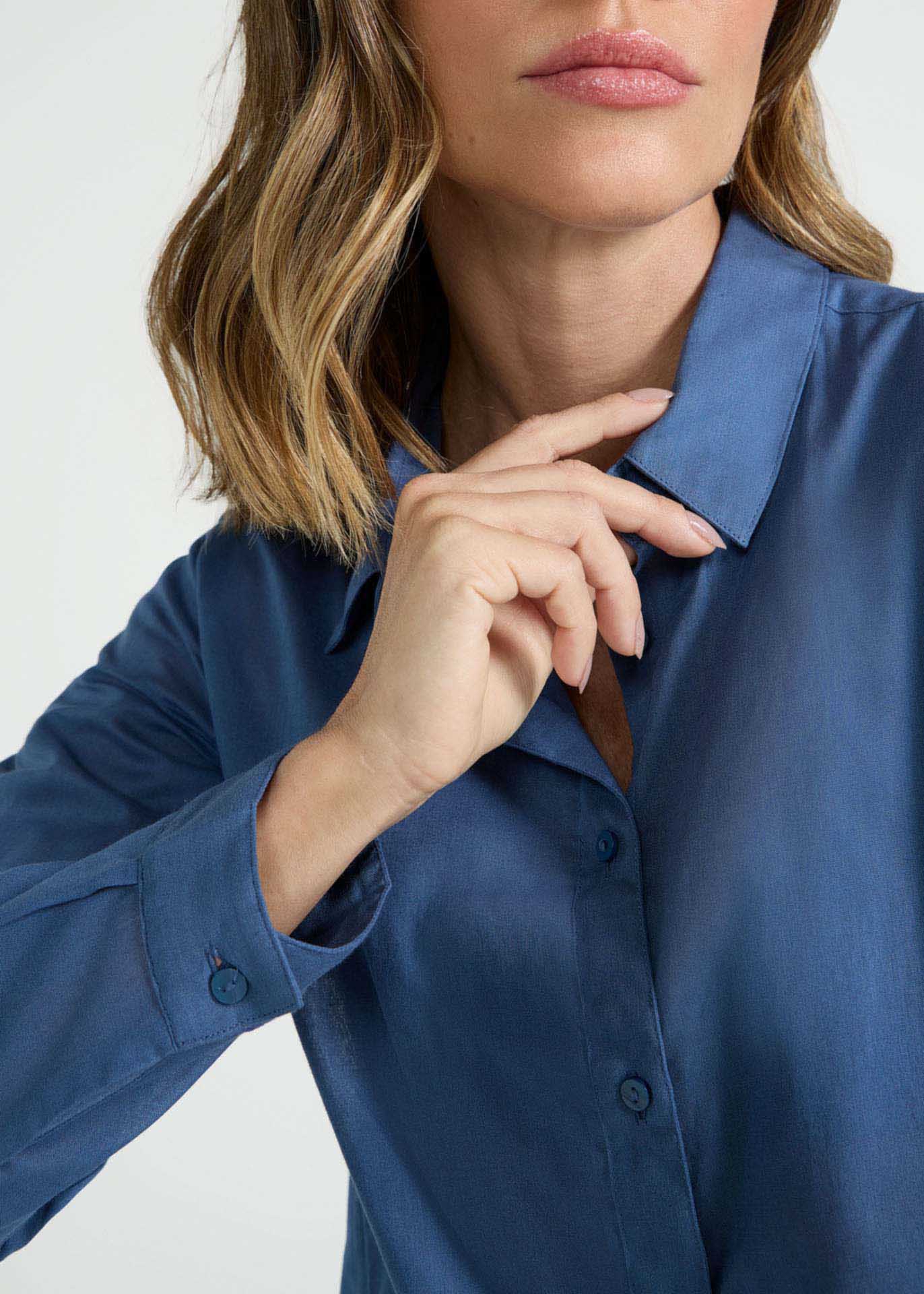 Camiseta de manga larga para mujer