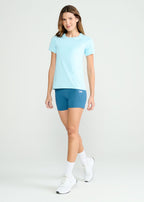 T-shirt en maille anti-UV à manches courtes pour femmes