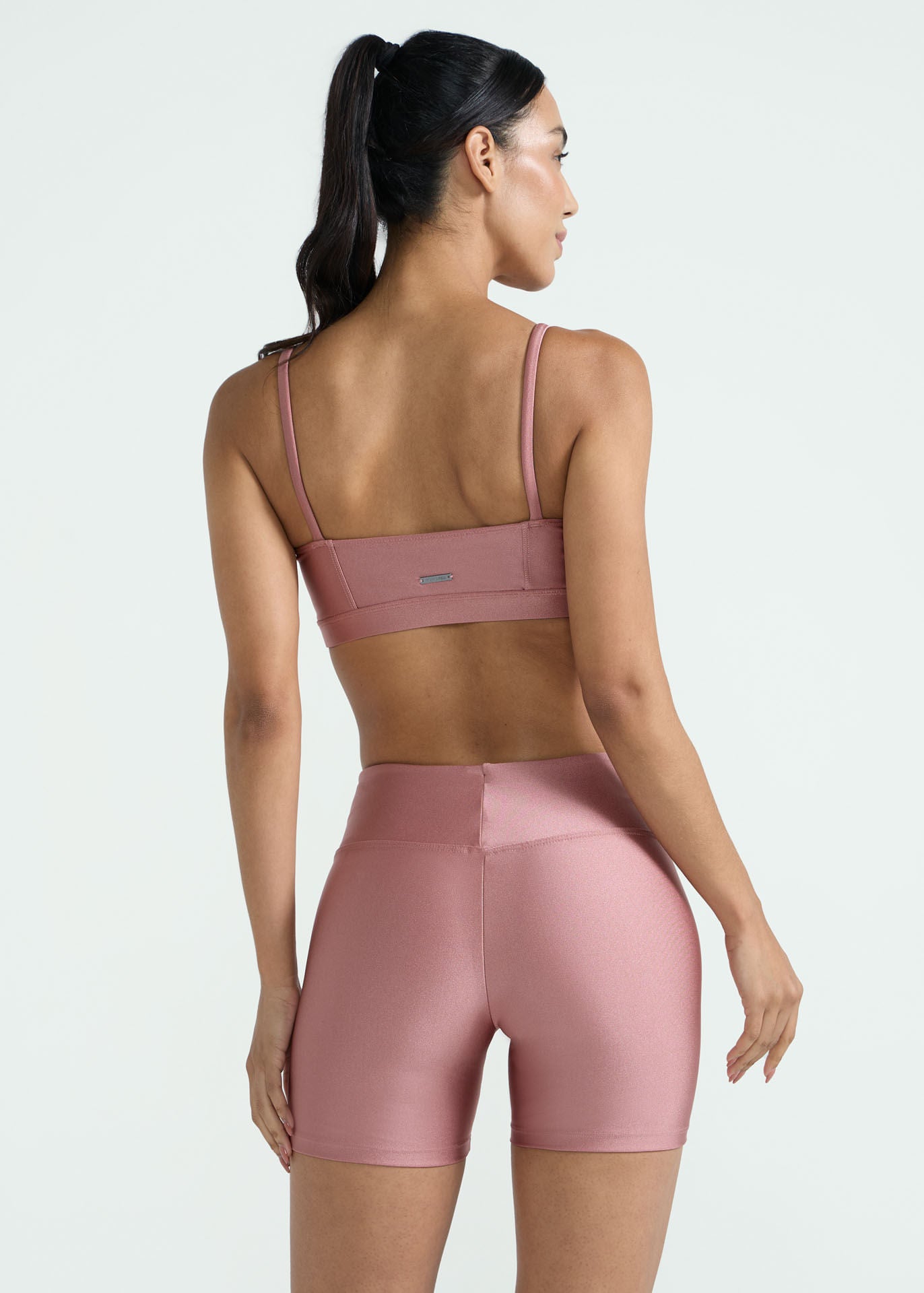 Basic-Glitzer-Top für Damen