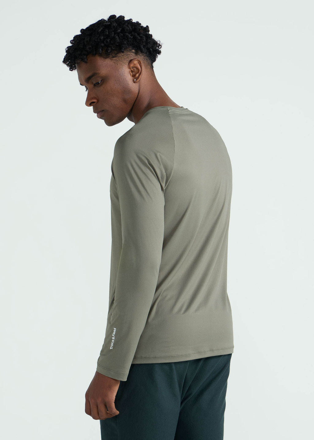 Langärmliges UV-Mesh-T-Shirt für Herren