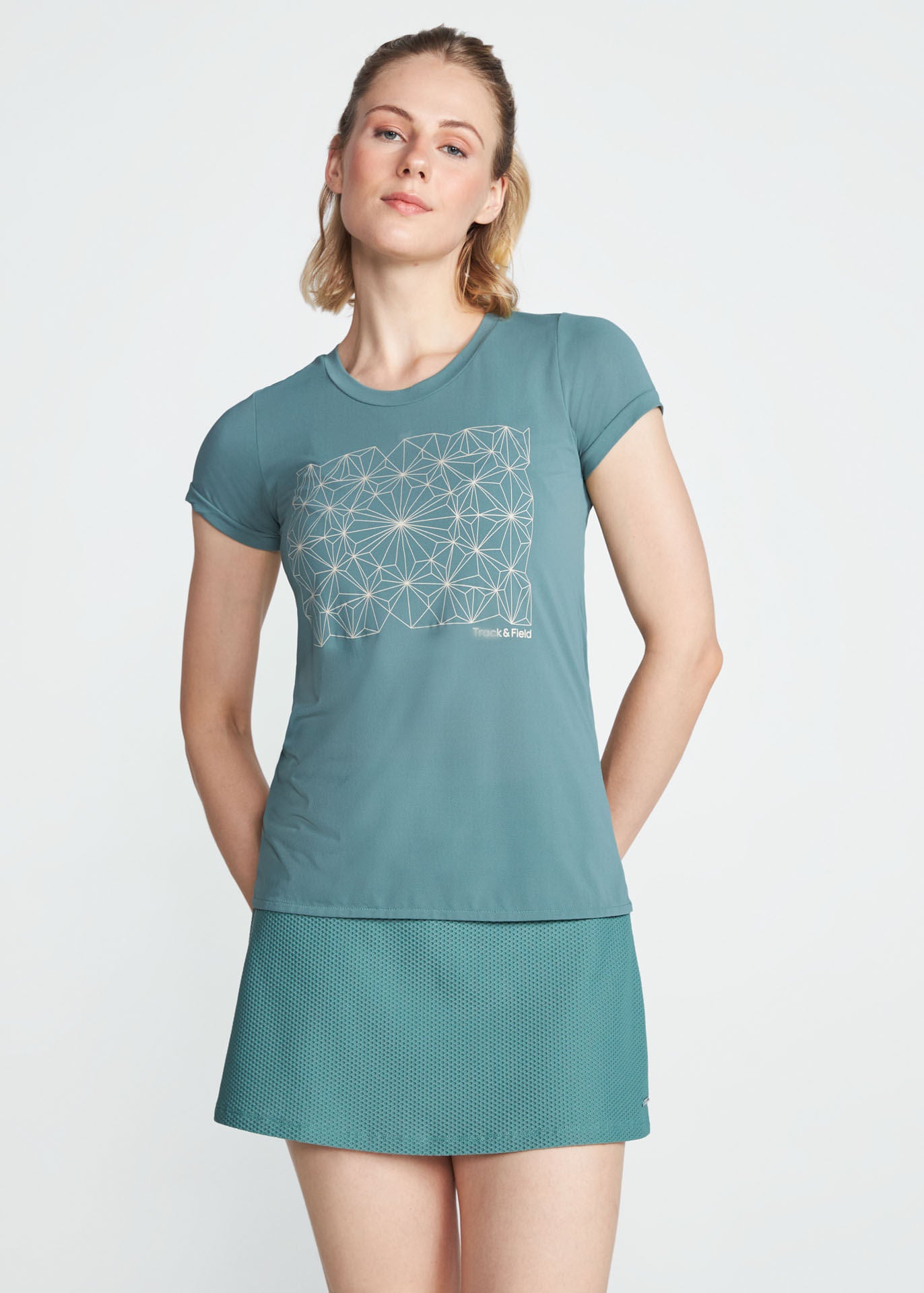 Camiseta de manga corta para mujer Thermodry Reflejos