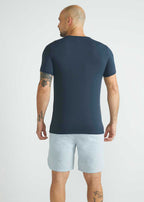 Camiseta de manga corta para hombre Thermodry raya