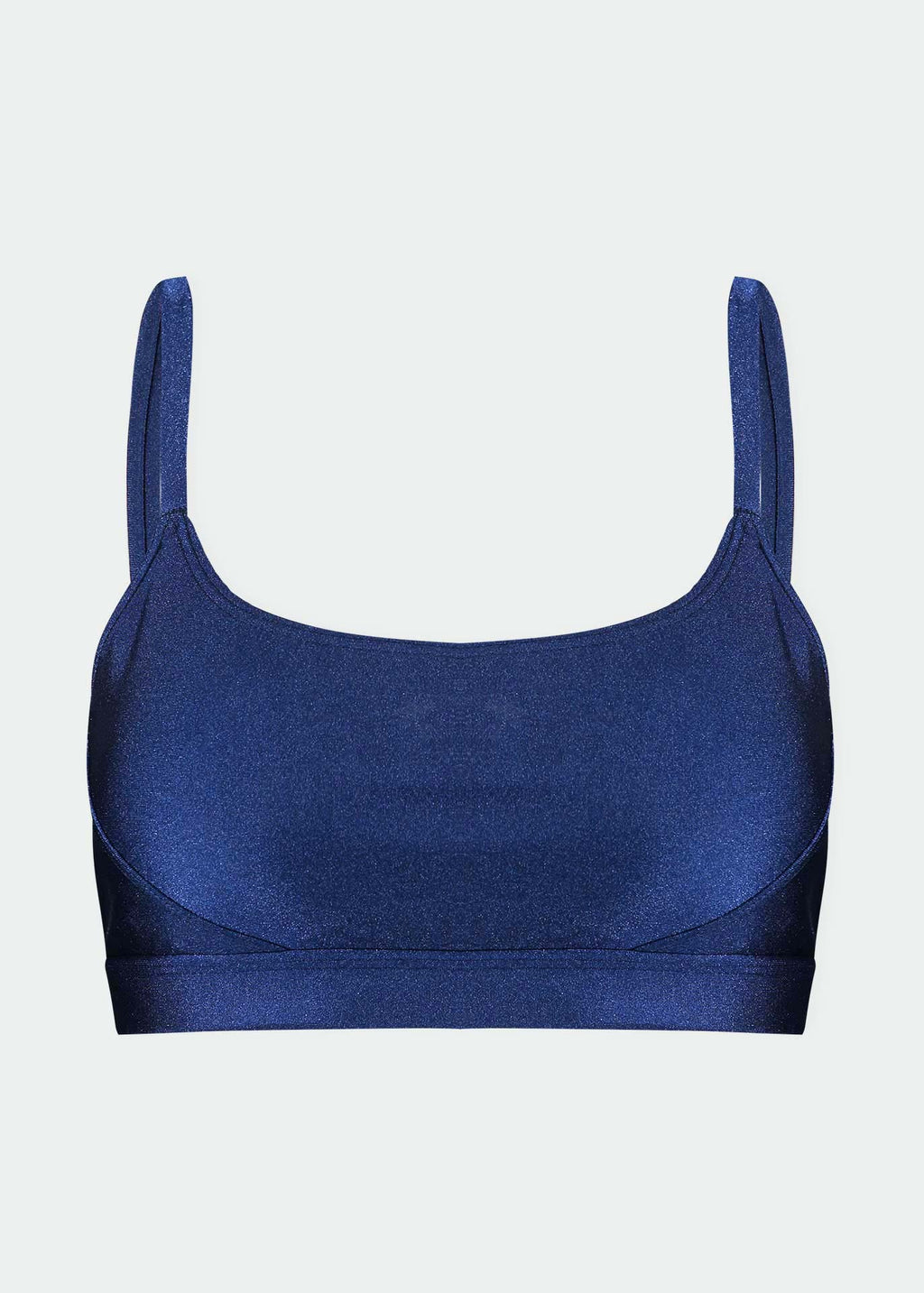 Basic-Glitzer-Top für Damen
