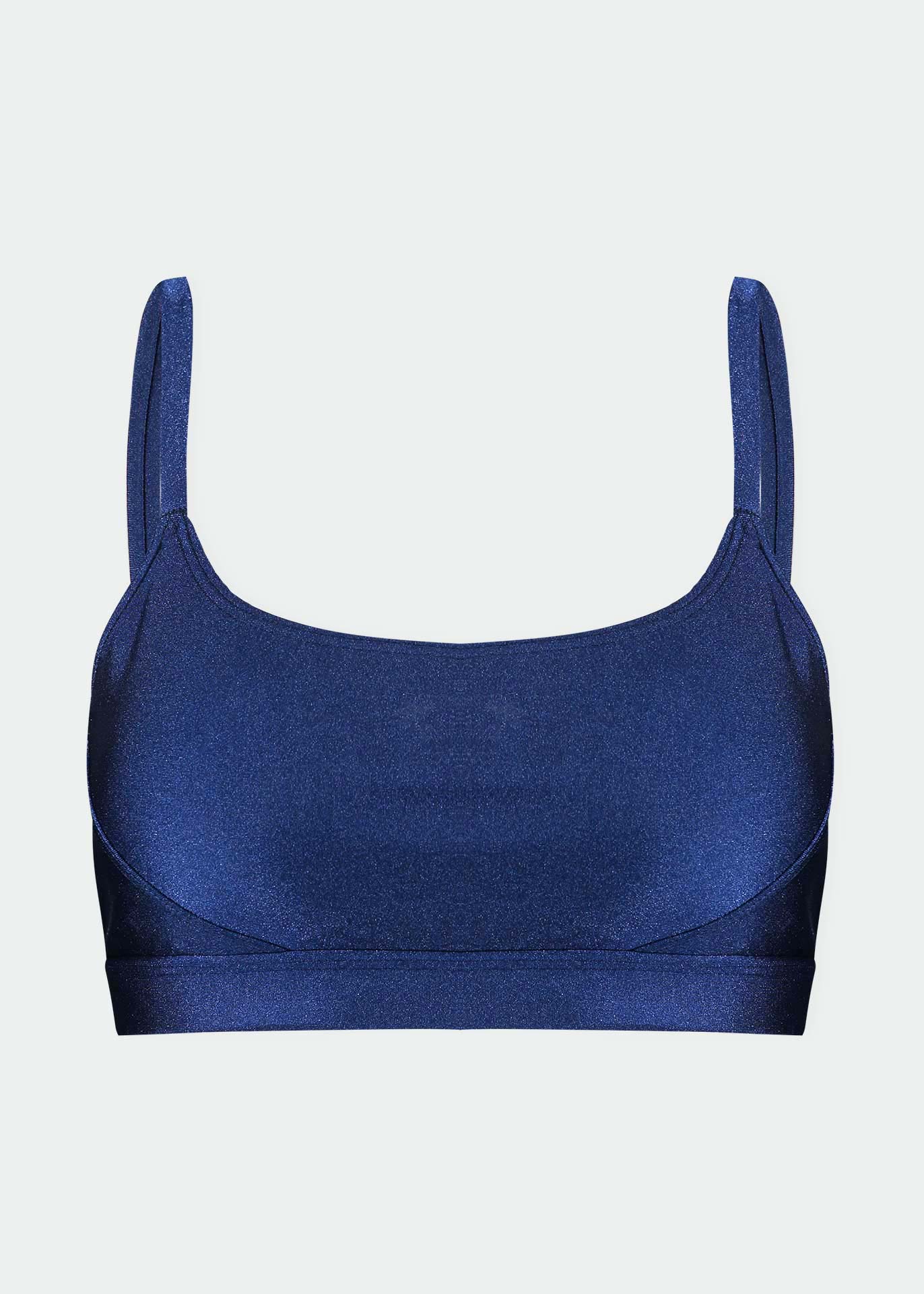 Basic-Glitzer-Top für Damen
