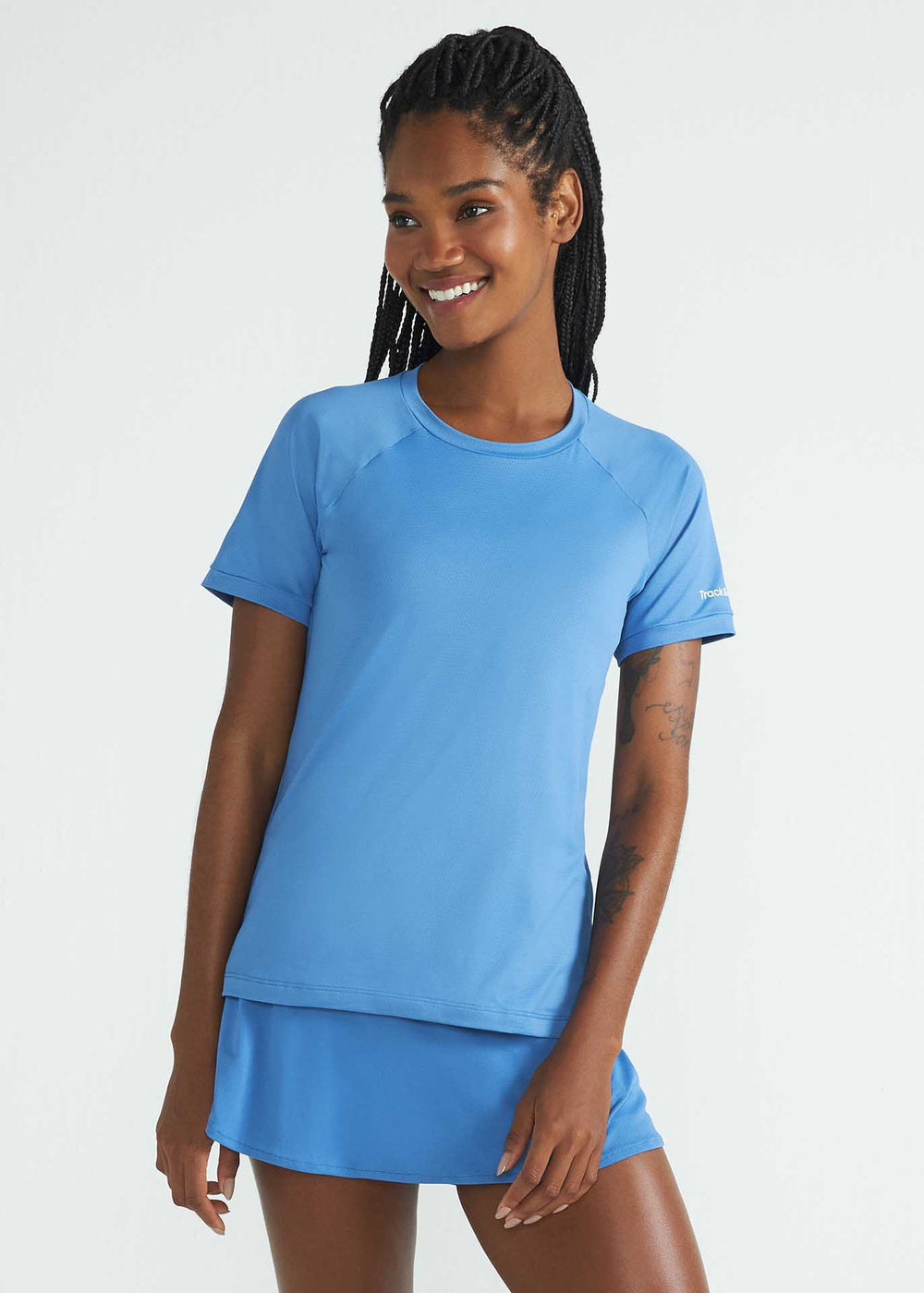 T-shirt Mulher Manga Curta Uv Mesh