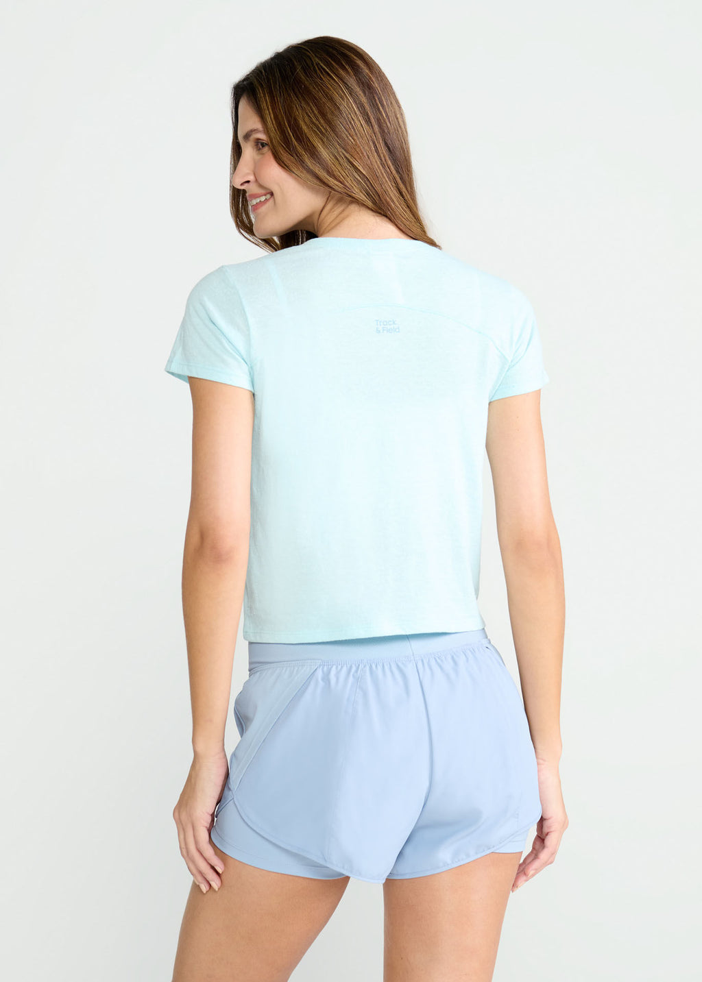Camiseta corta de mujer