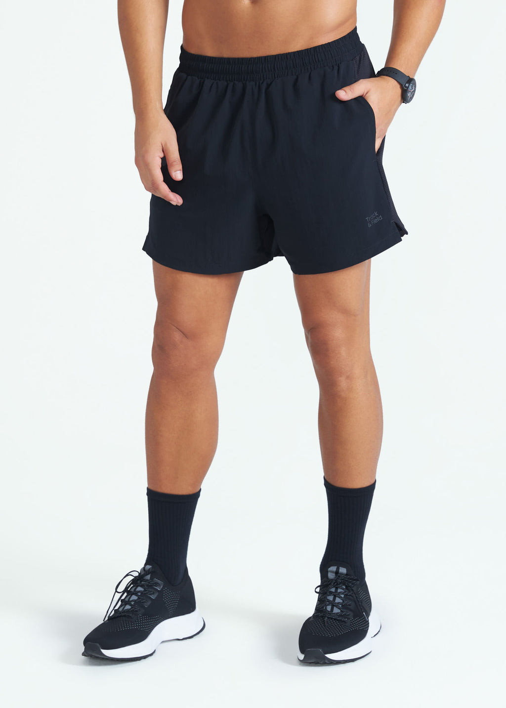 Men's Short Shorts with Inner Shorts