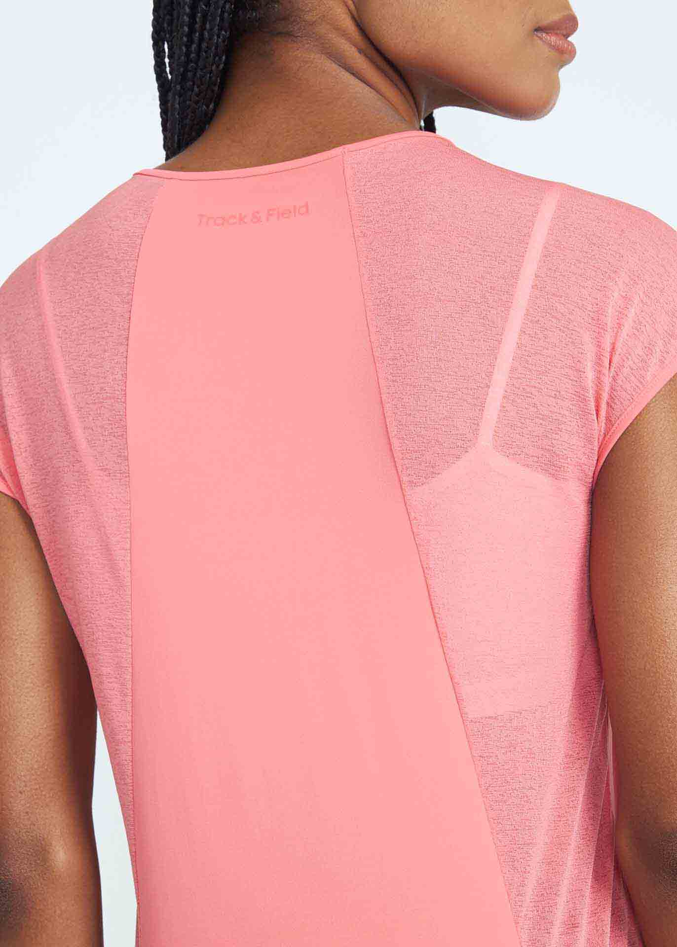 Camiseta Mujer Balance Manga Corta