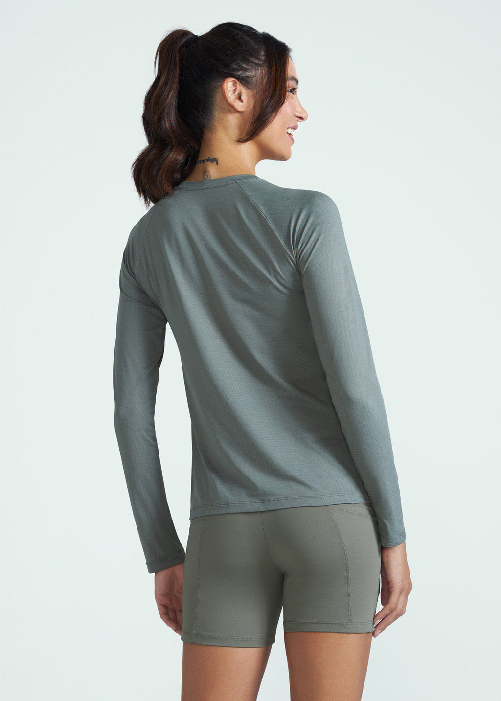 Women's Long Sleeve UV Mesh T-shirt