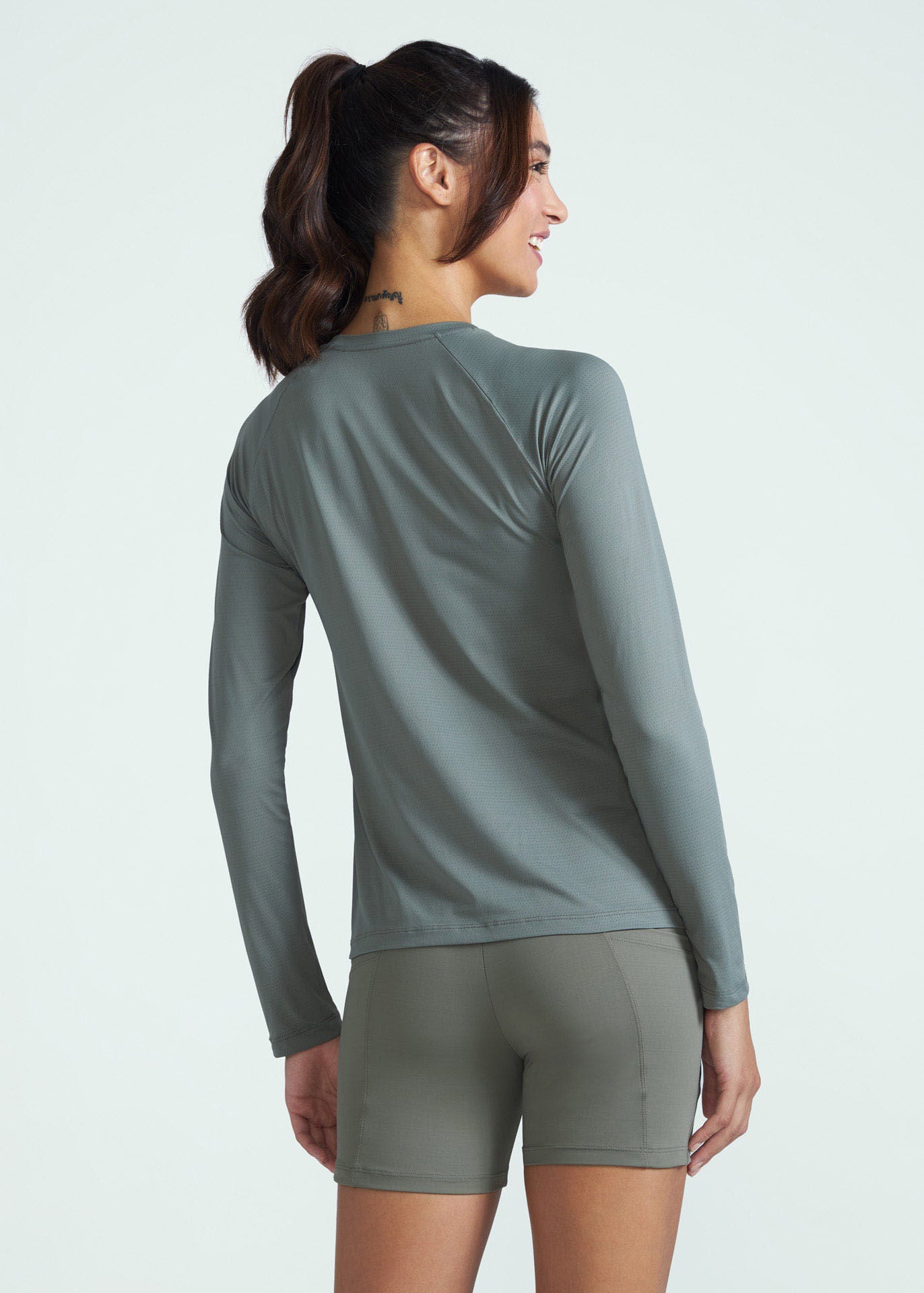 Women's Long Sleeve UV Mesh T-shirt