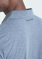 Polo en maille fine pour hommes