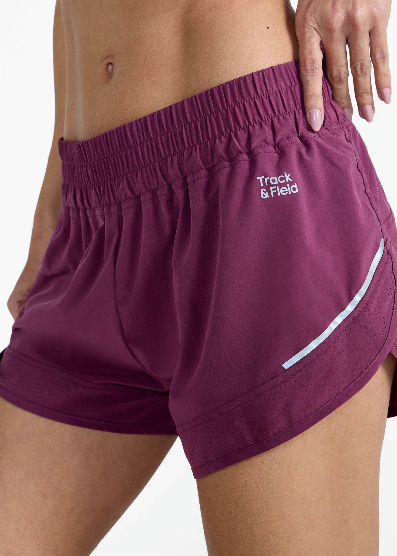 Short réfléchissant pour femme