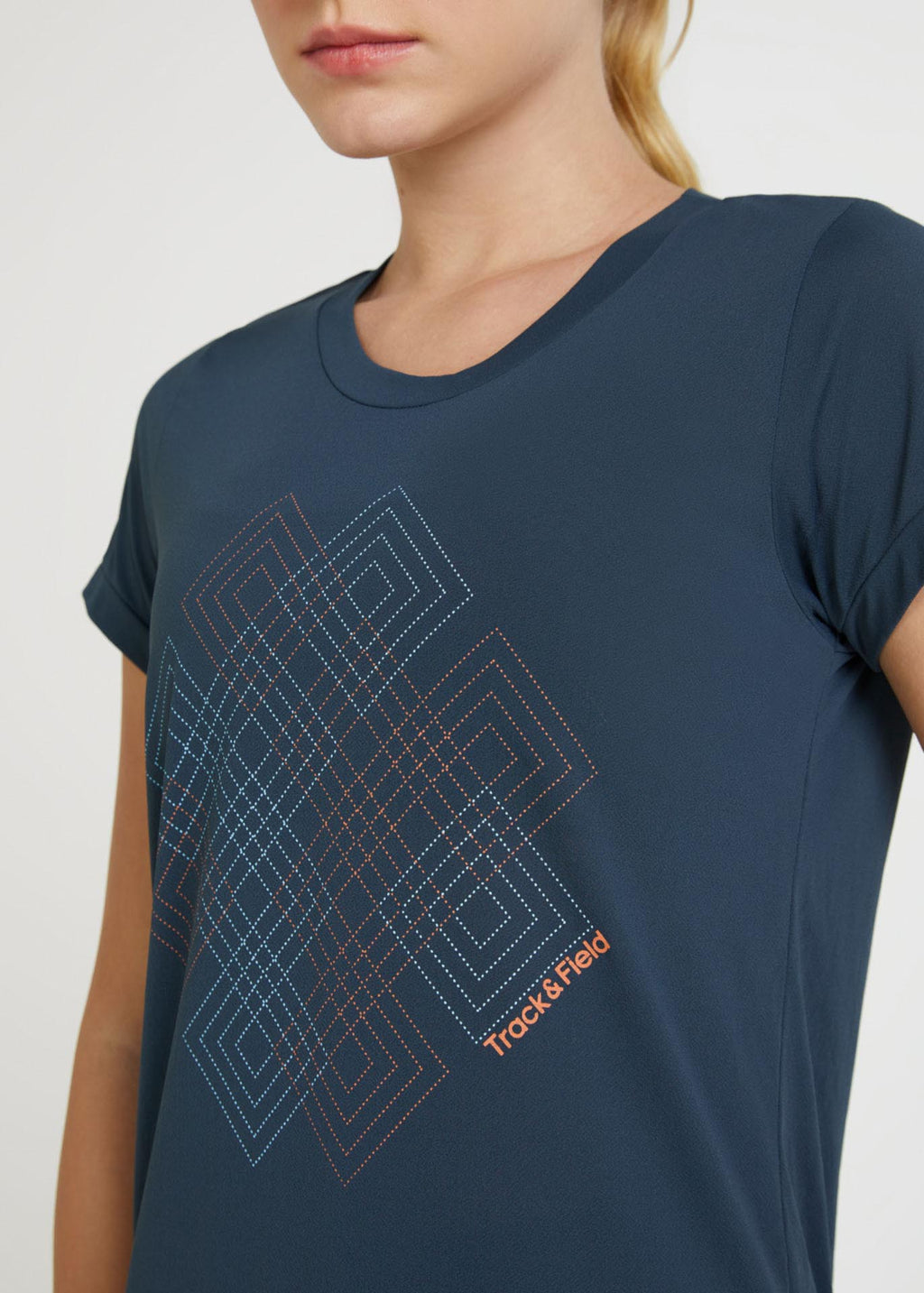 T-shirt Mulher Manga Curta Thermodry Trama