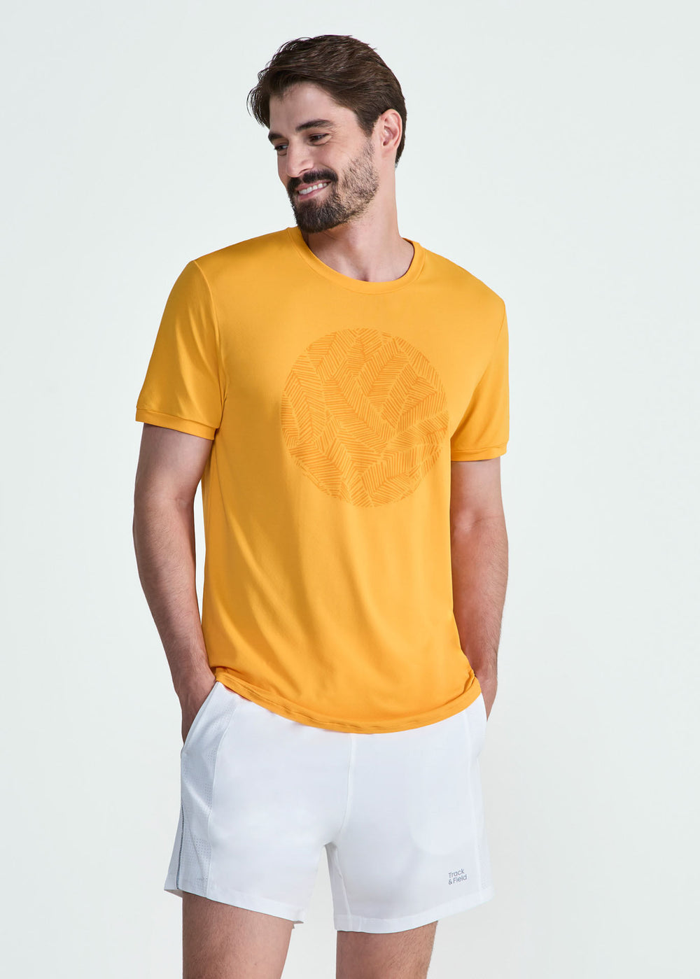 T-shirt Homem  Manga Curta Thermodry Flora