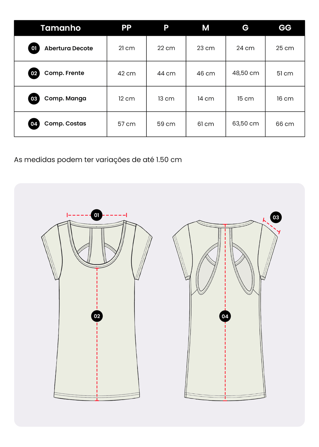 T-shirt à manches courtes pour femmes Thermodry La goutte