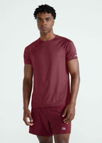 Camiseta de manga corta de malla UV para hombre