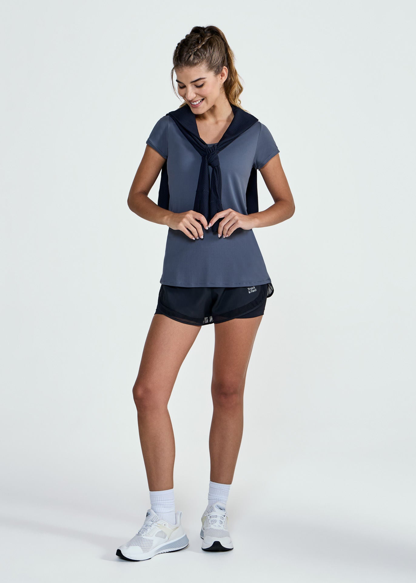 T-shirt Mulher Manga Curta Thermodry U