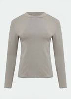 T-Shirt Mulher Manga Longa Térmica Casual