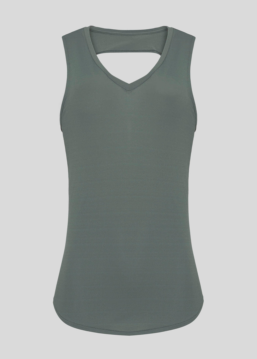 Camiseta sin mangas para mujer V