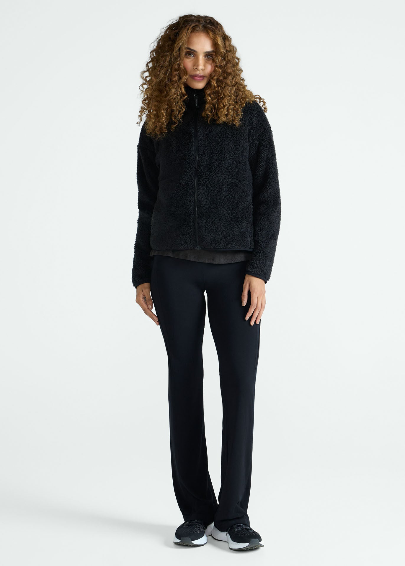 Basic-Fleecejacke für Damen