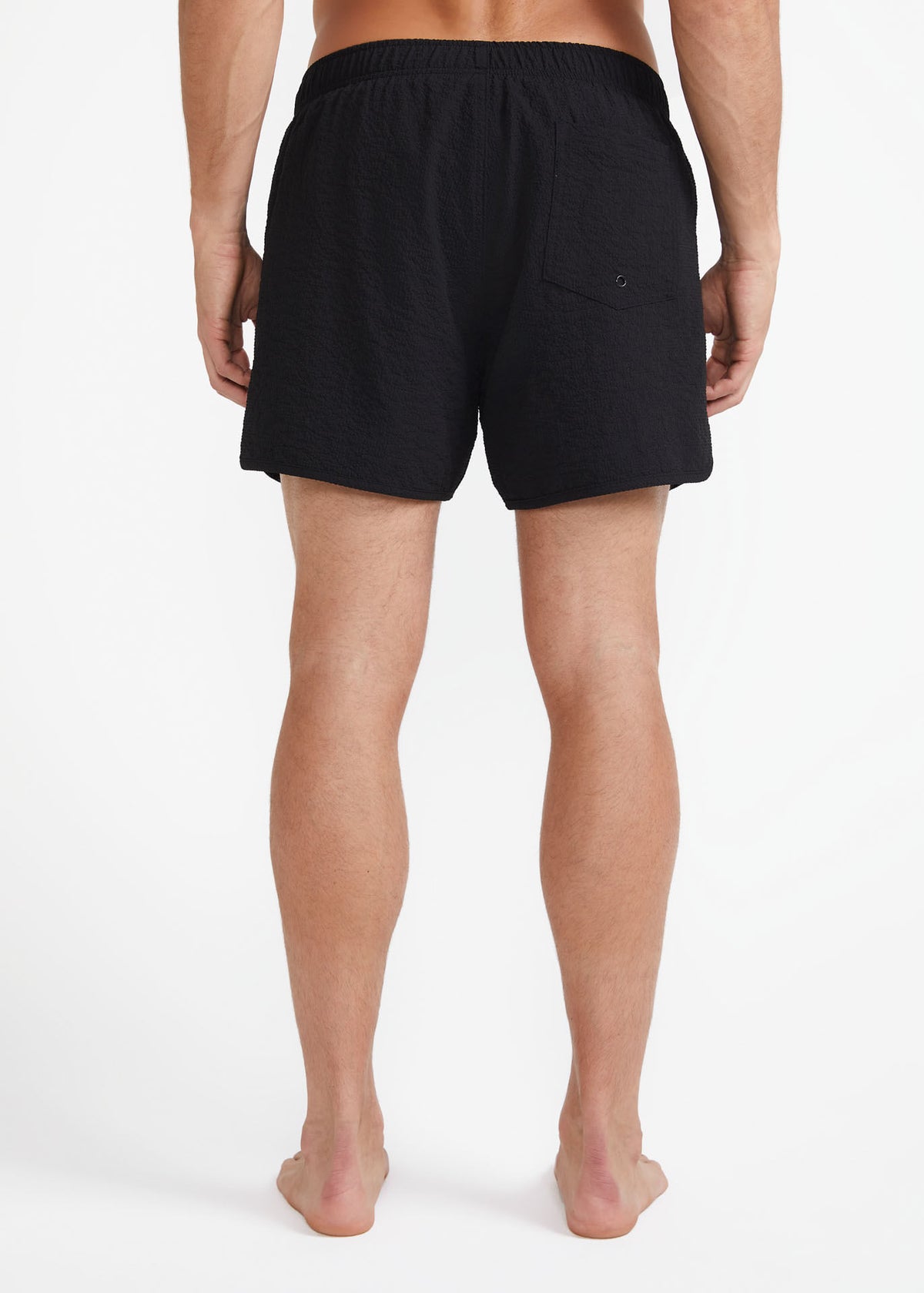 Short texturé court pour hommes