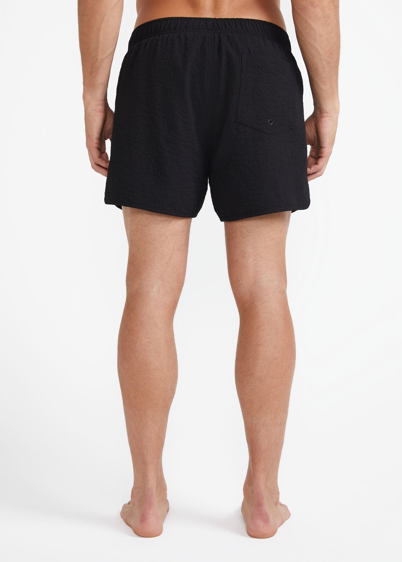 Short texturé court pour hommes