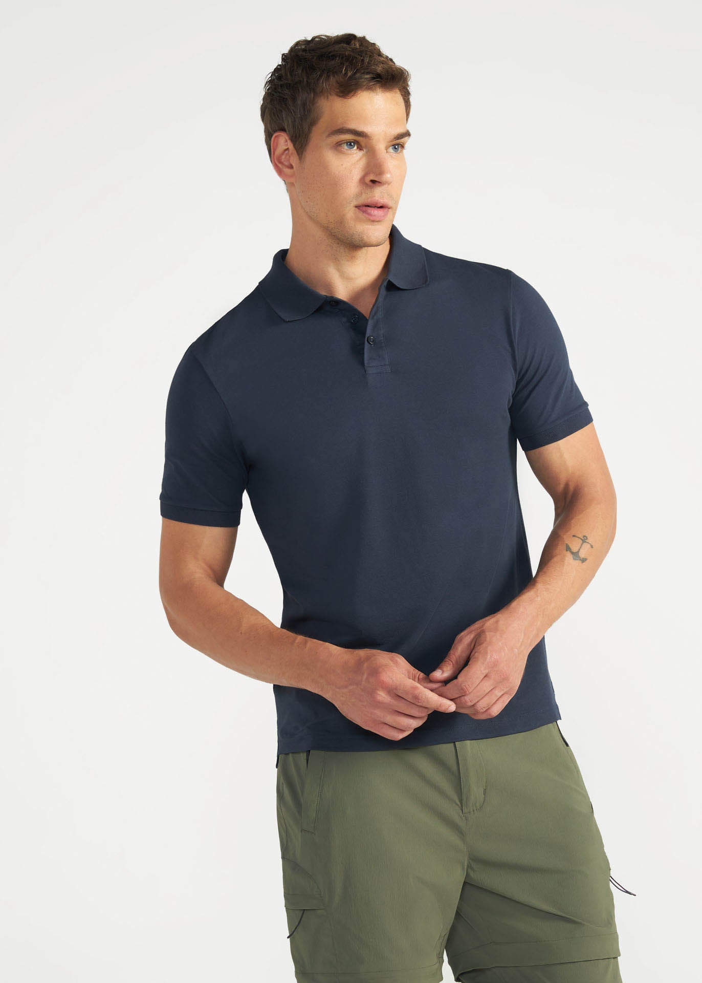 Polo Homem Stretch Pima