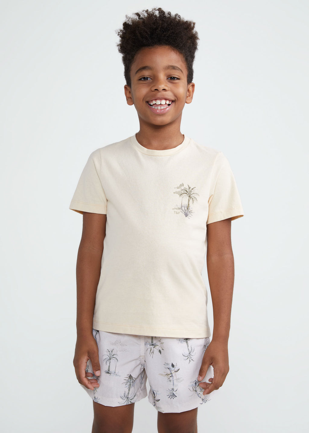 T-Shirt Infantil Homem Manga Curta  Selva