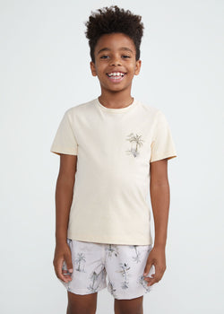 T-Shirt Infantil Homem Manga Curta  Selva