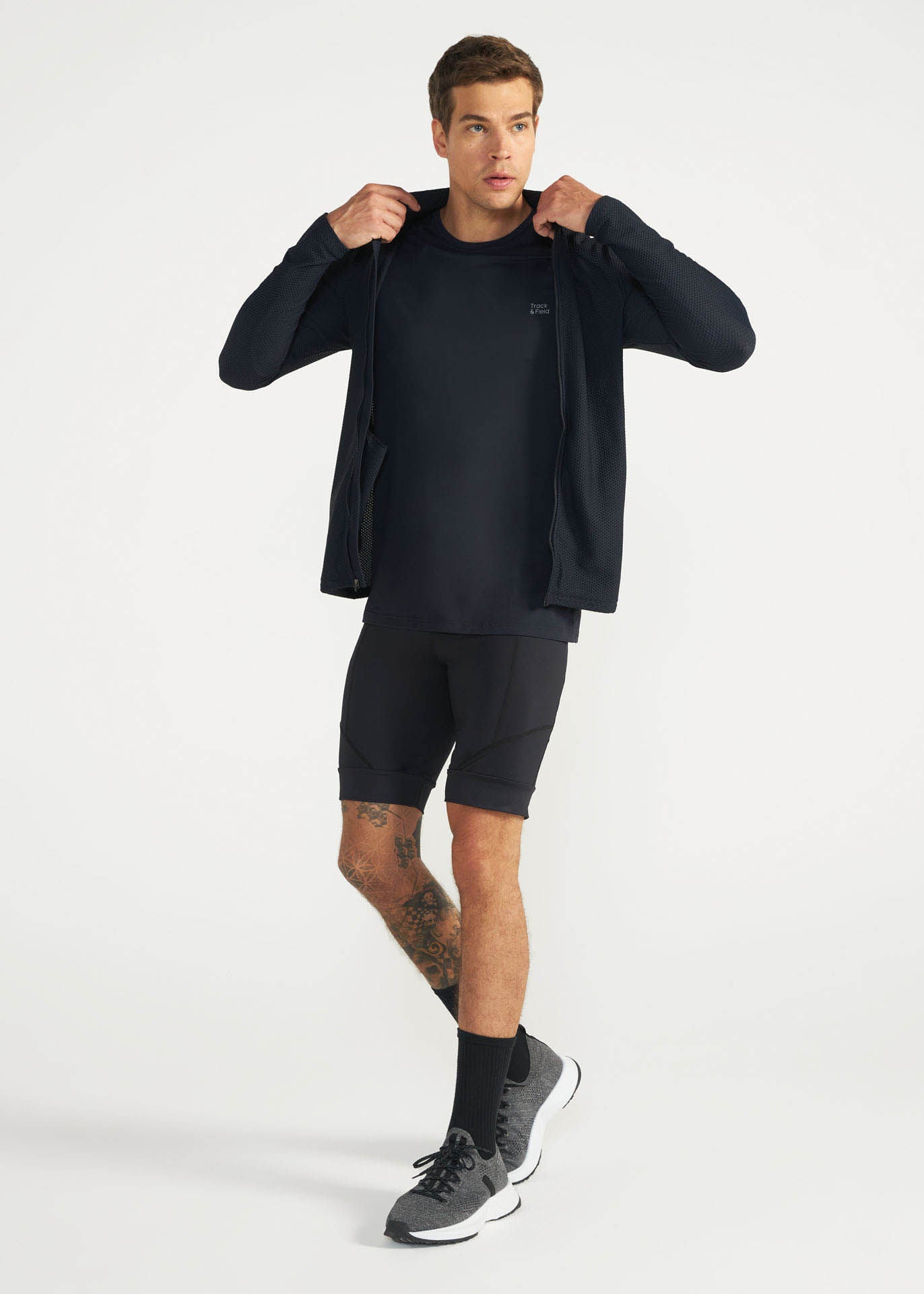 Slim-Laufshorts für Herren