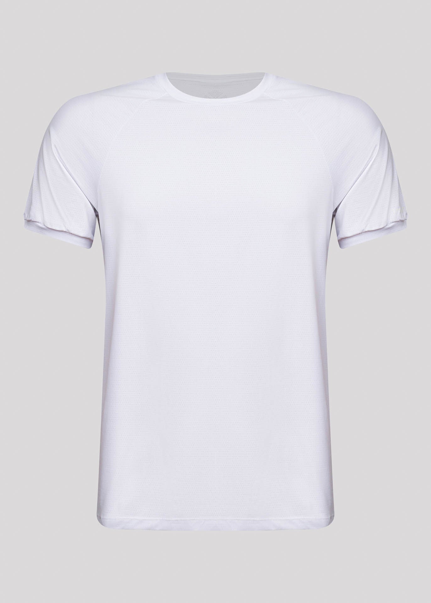 Camiseta de manga corta de malla UV para hombre