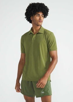 Polo de malla delgada para hombre